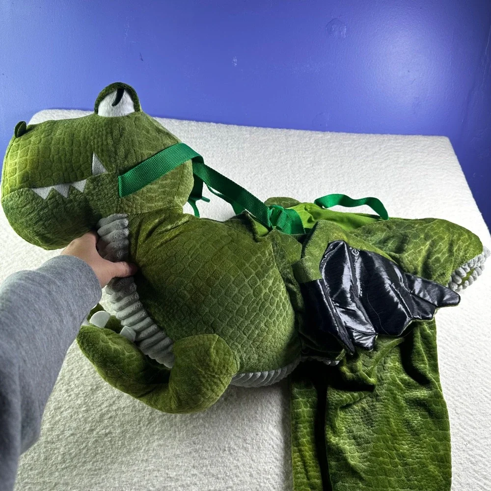 Kids Ride-On Dinosaur Halloween Costume Plush Stuffed Animal Novelty Dress Up‎ M